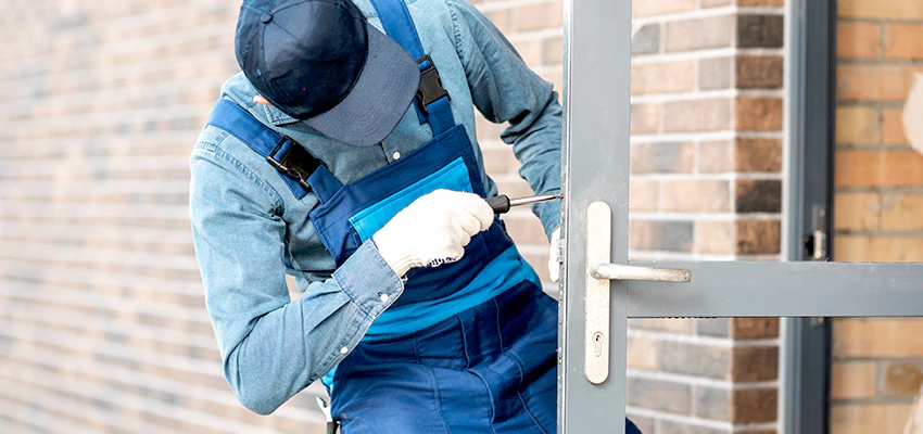 Pivot Storefront Door Locks Installation in Fillmore, California