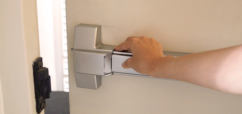 Roller Gate Panic Bar Installation in Fillmore, California